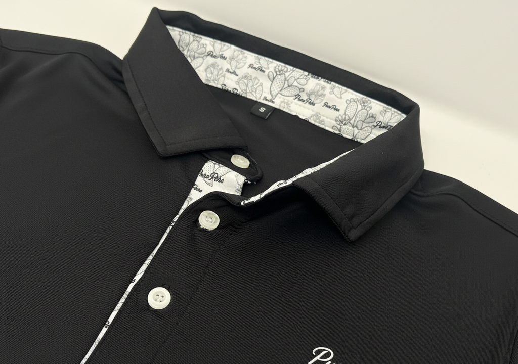 Black Polo - Cleaned Up