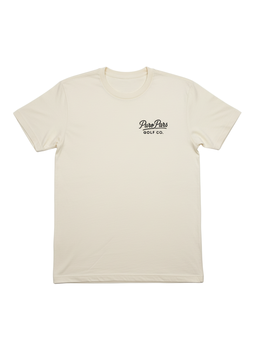 Cream Puro Pars Golf Co. T-Shirt