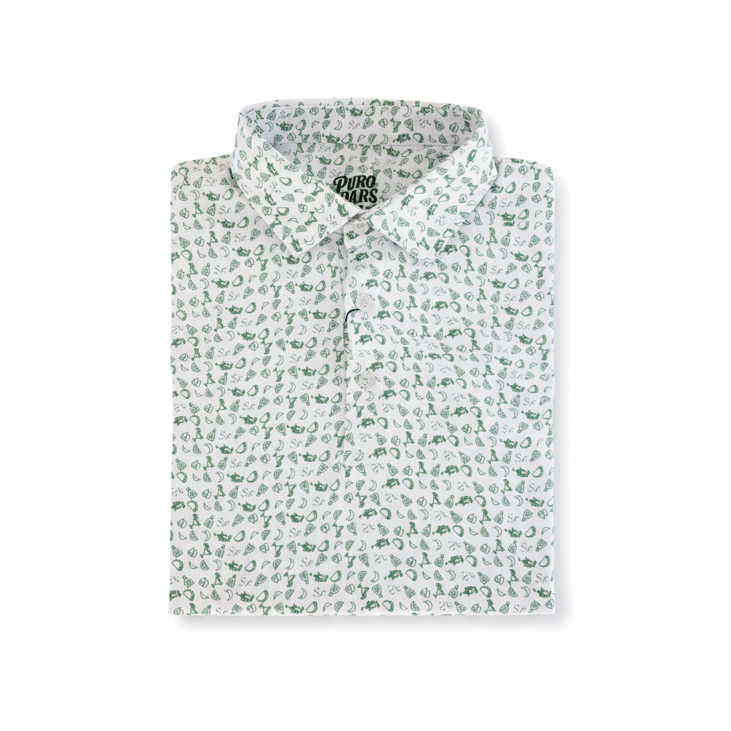 Golf Print Polo - Square Format