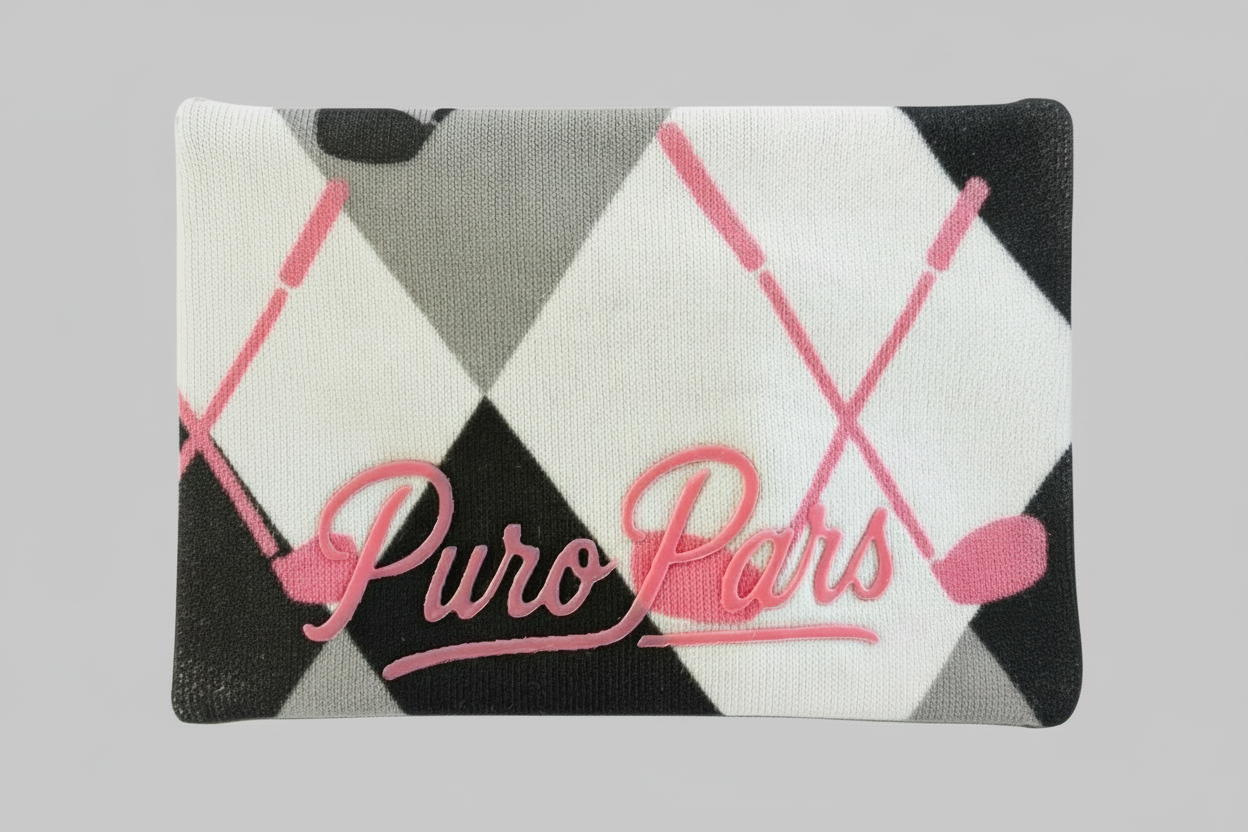Puro Pars argyle fabric - brightened