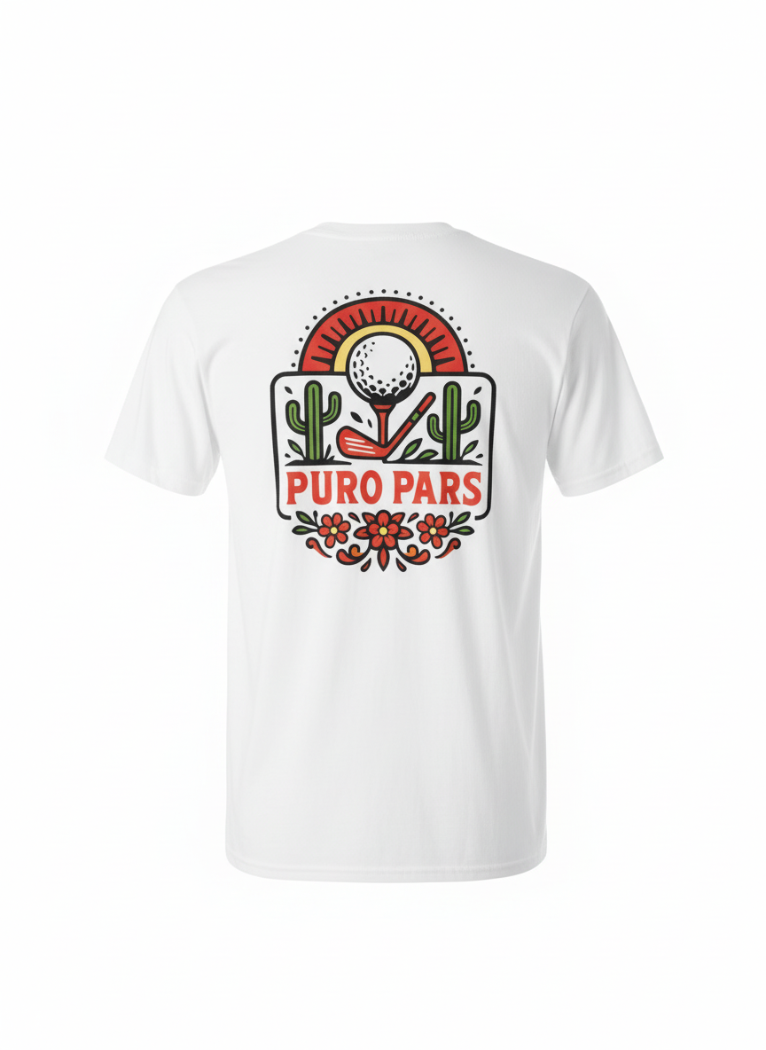White Puro Pars T-Shirt - Professionally Pressed